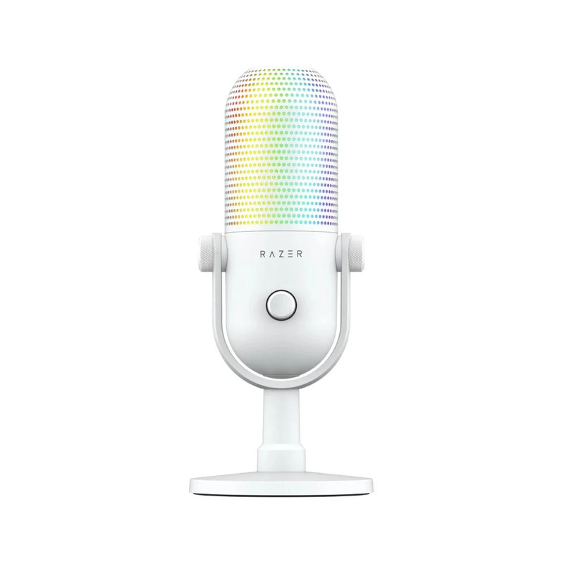 Razer Seiren V3 Chroma Pro-Grade USB Microphone - White - ميكروفون